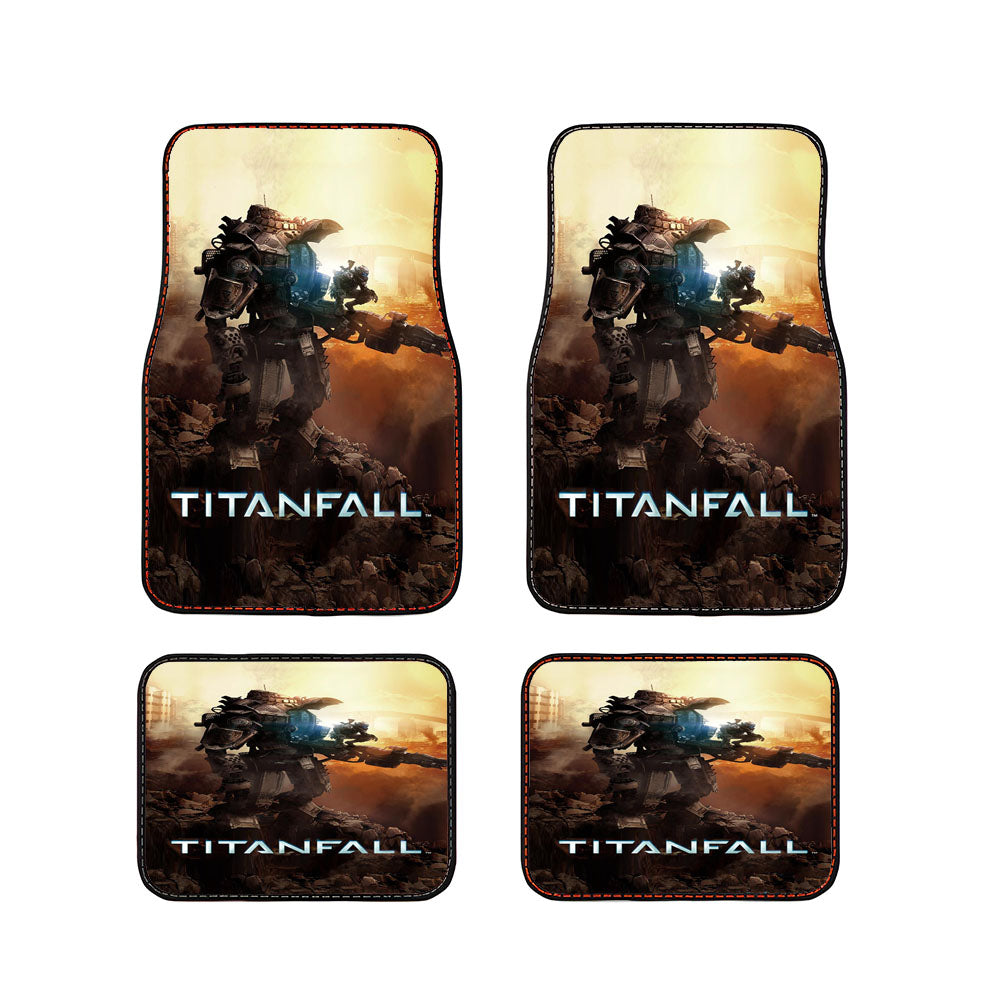 Titanfall Poster Car Floor Mats Accessories