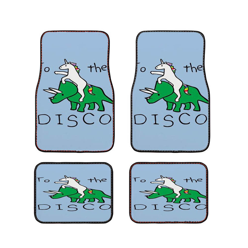 To The Disco Car Floor Mats Accessories