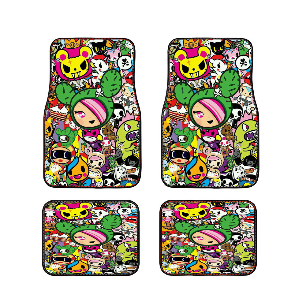 Tokidoki Car Floor Mats Accessories