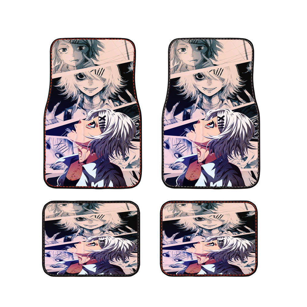 Tokyo Ghoul Juuzou Suzuya Komik Strip Car Floor Mats Accessories