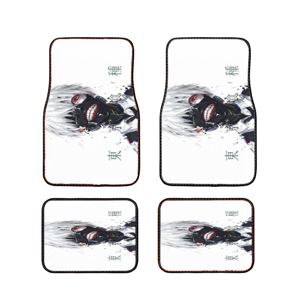 Tokyo Ghoul Art Ken Kaneki Car Floor Mats Accessories