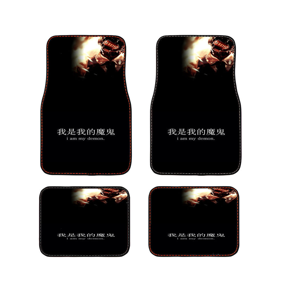 Tokyo Ghoul I Am My Demon Car Floor Mats Accessories