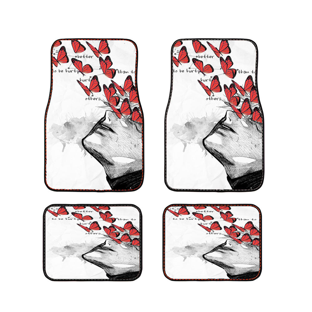 Tokyo Ghoul Kaneki Butterfly Car Floor Mats Accessories