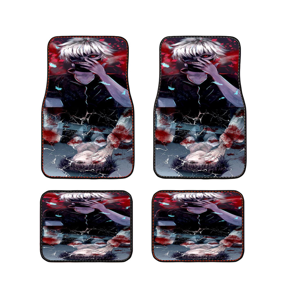Tokyo Ghoul Kaneki Ken Pop Art Car Floor Mats Accessories