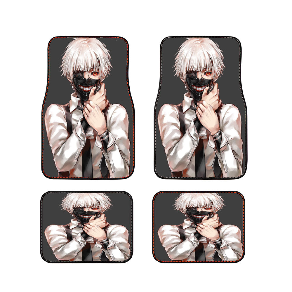 Tokyo Ghoul Ken Kaneki Anime Car Floor Mats Accessories
