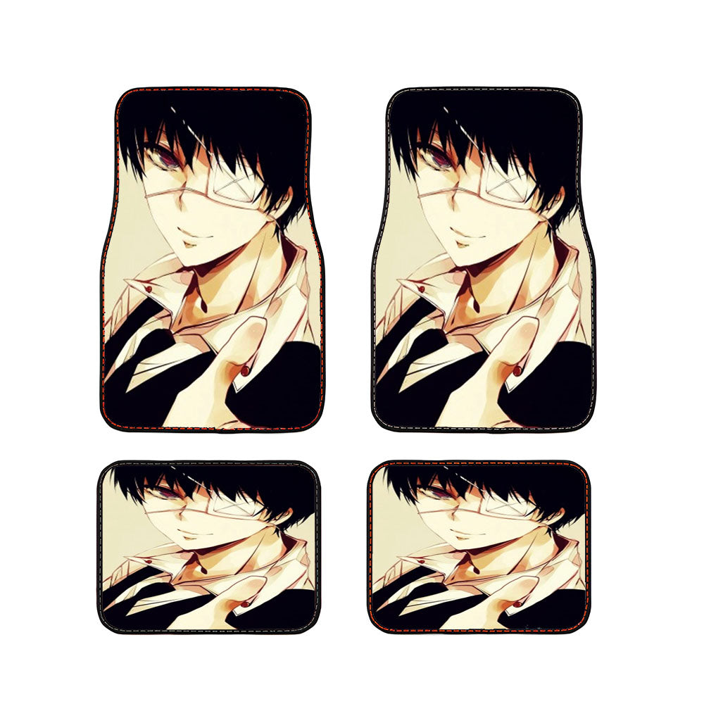 Tokyo Ghoul Yoshimura Kaneki Ken Kirishima Toka Car Floor Mats Accessories