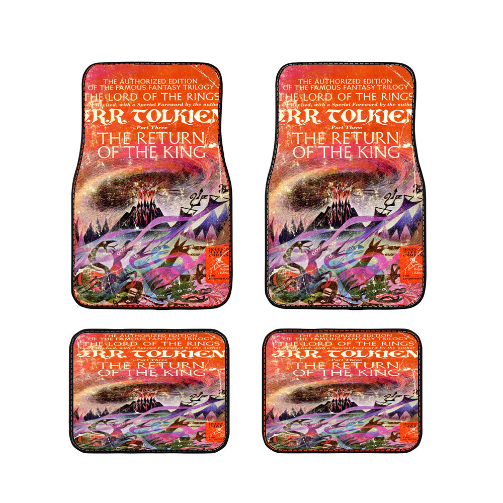 Tolkien Lotr Return Of The King Paperback Car Floor Mats Accessories
