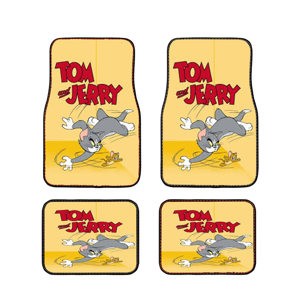 Tom And Jerry Cartoon Car Floor Mats Accessories