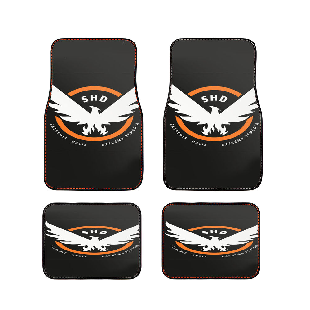 Tom Clancy'S The Division Shd Car Floor Mats Accessories