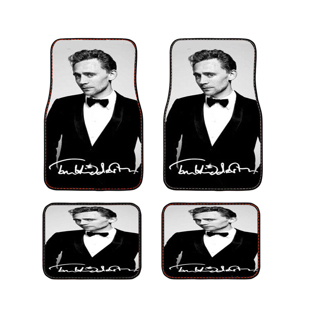 Tom Hiddleston Black Suit Car Floor Mats Accessories
