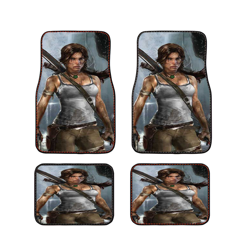Tomb Raider Lara Croft Underground Car Floor Mats Accessories