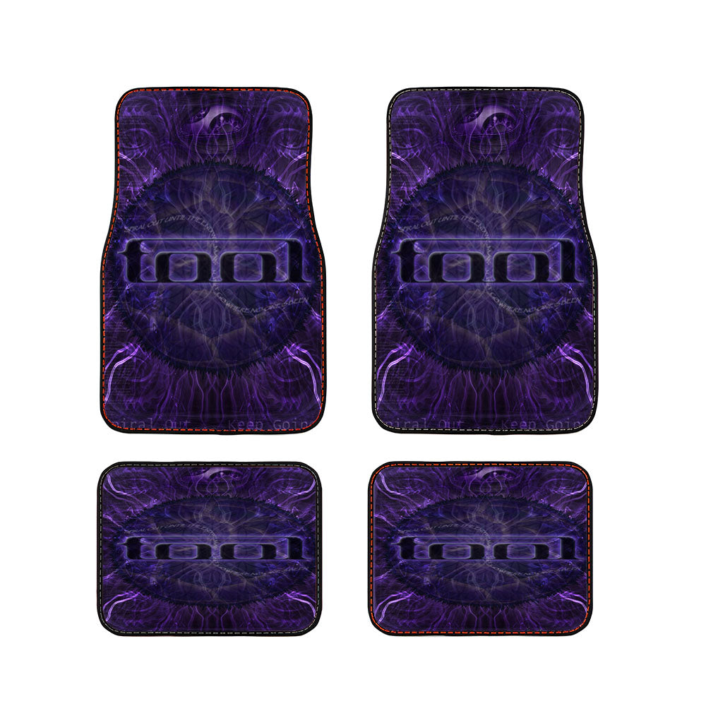 Tool Band Spiral Out Keep Going Car Floor Mats Accessories