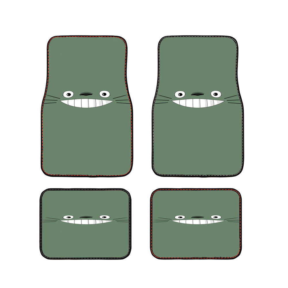 Totoro Face Car Floor Mats Accessories