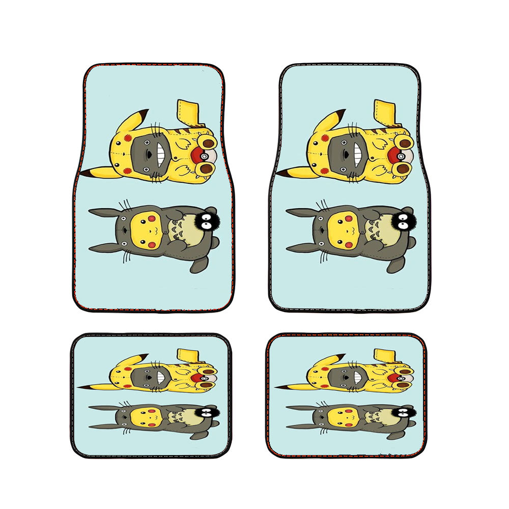 Totoro Pokemon Car Floor Mats Accessories