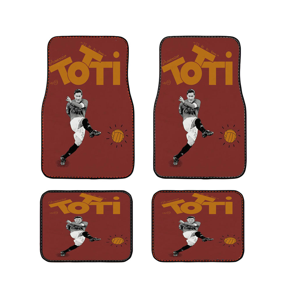 Totti As Roma Car Floor Mats Accessories