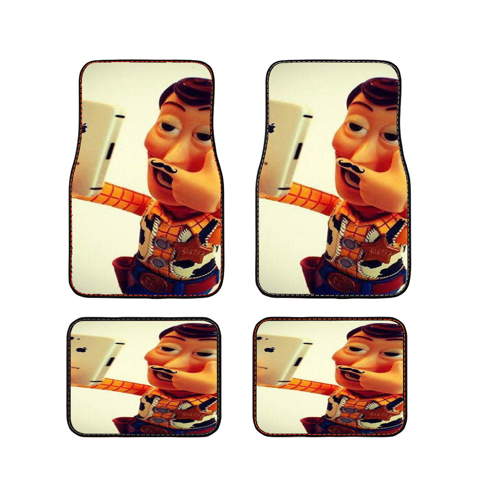 Toys Story Woody Selfie Car Floor Mats Accessories