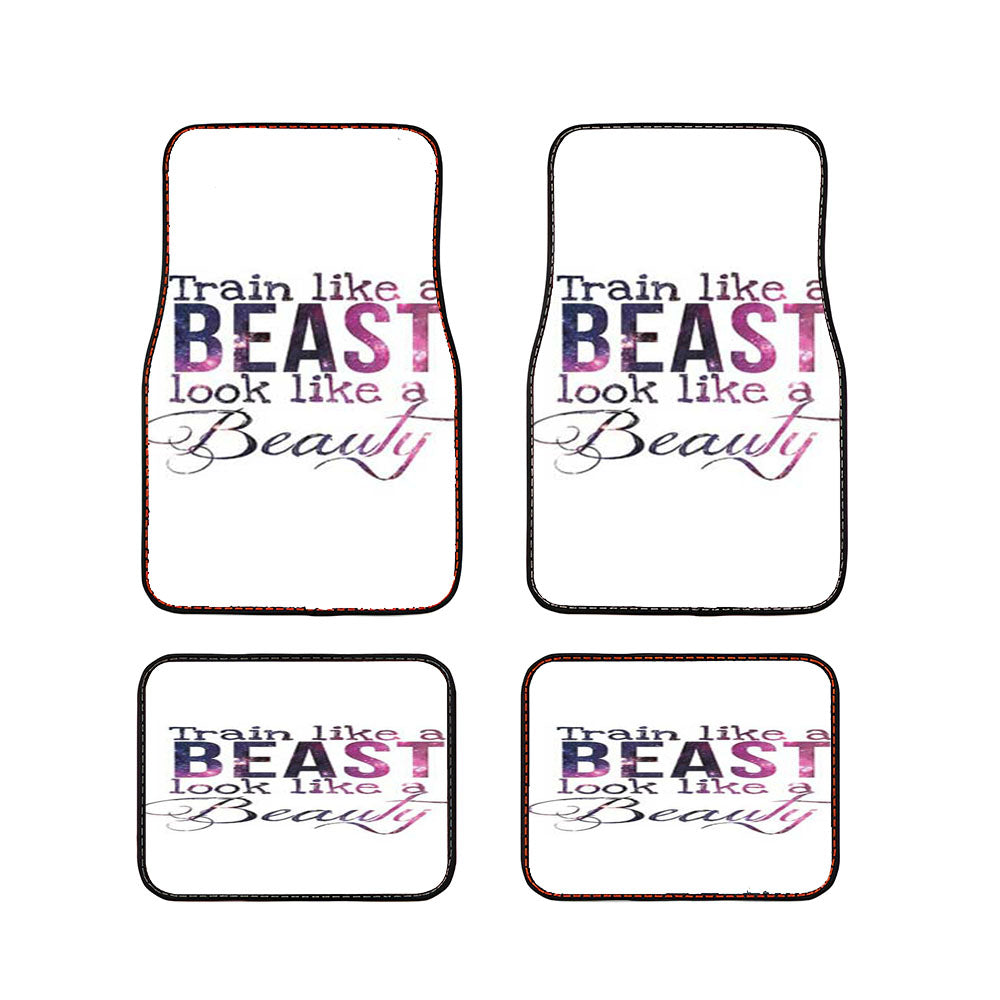 Train Like A Beast Space Car Floor Mats Accessories