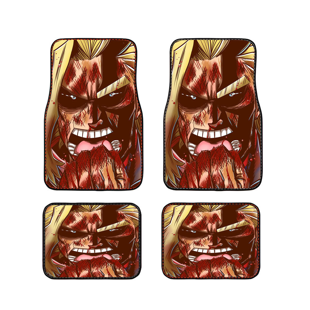 Transform All Might My Hero Academia Car Floor Mats Accessories