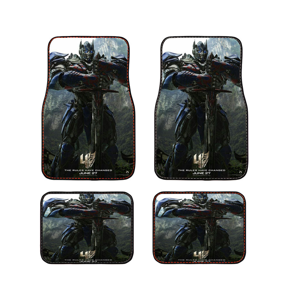 Transformer Posters Car Floor Mats Accessories