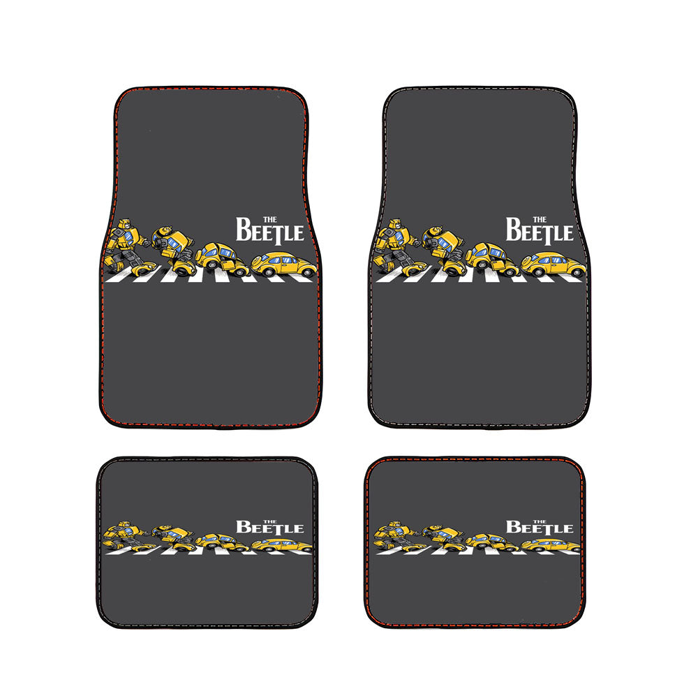 Transformers Bumblebee Beetle Car Floor Mats Accessories