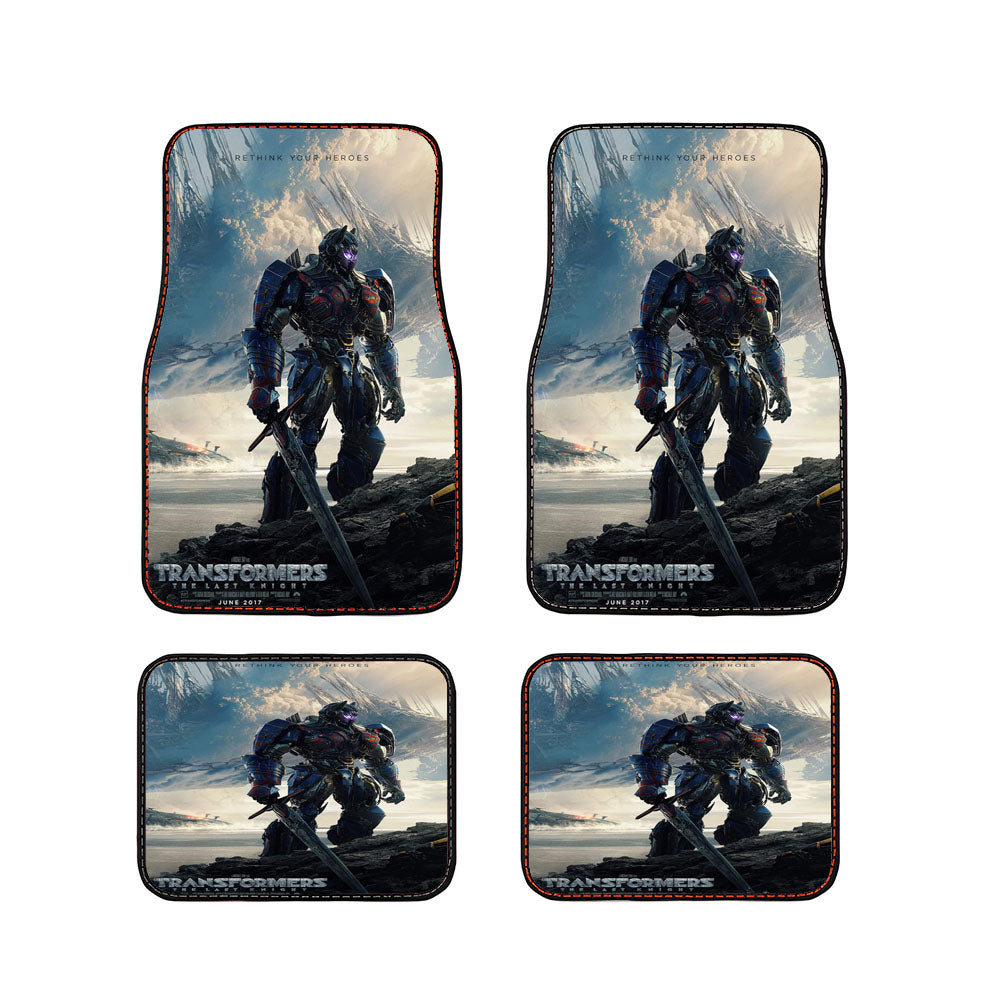 Transformers Last Knight Car Floor Mats Accessories