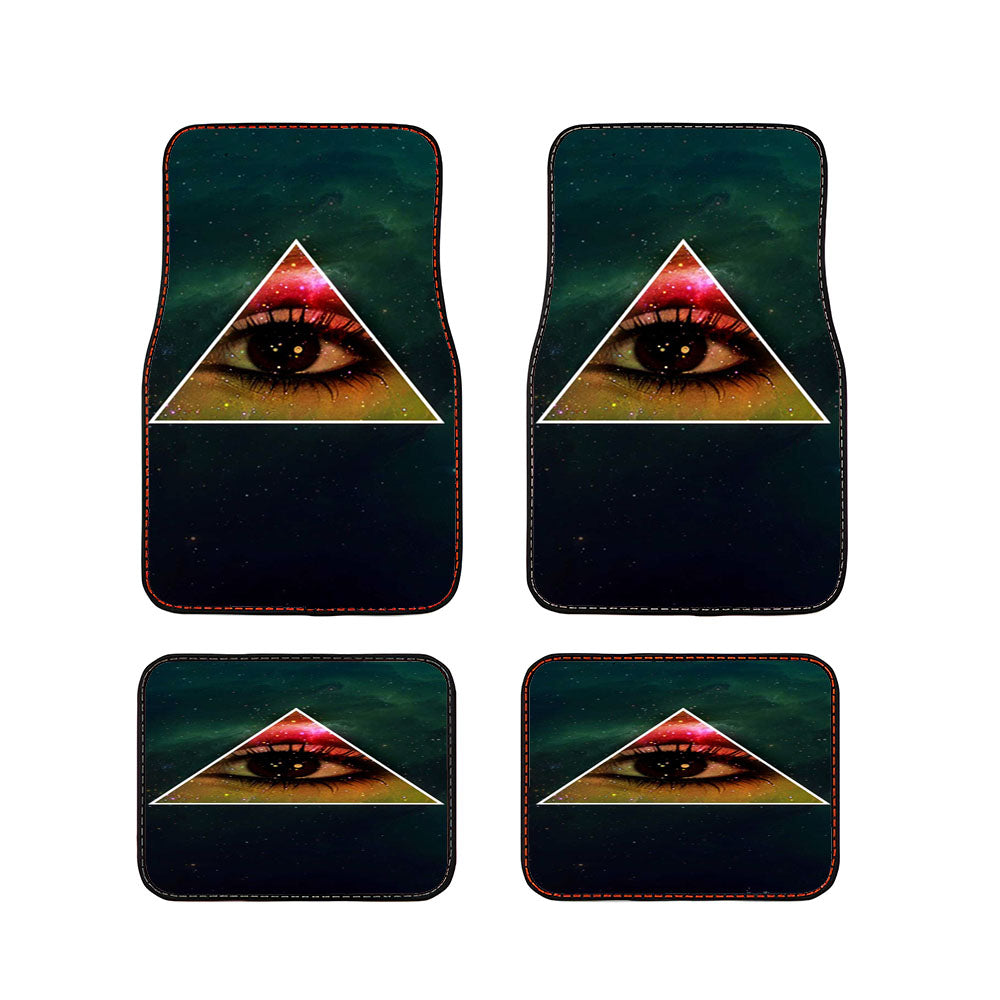 Triangle Eye From Galaxy Car Floor Mats Accessories
