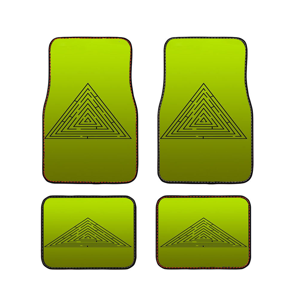 Triangle Labyrinth Car Floor Mats Accessories