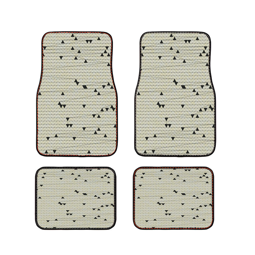 Triangle Quible Strenght Car Floor Mats Accessories