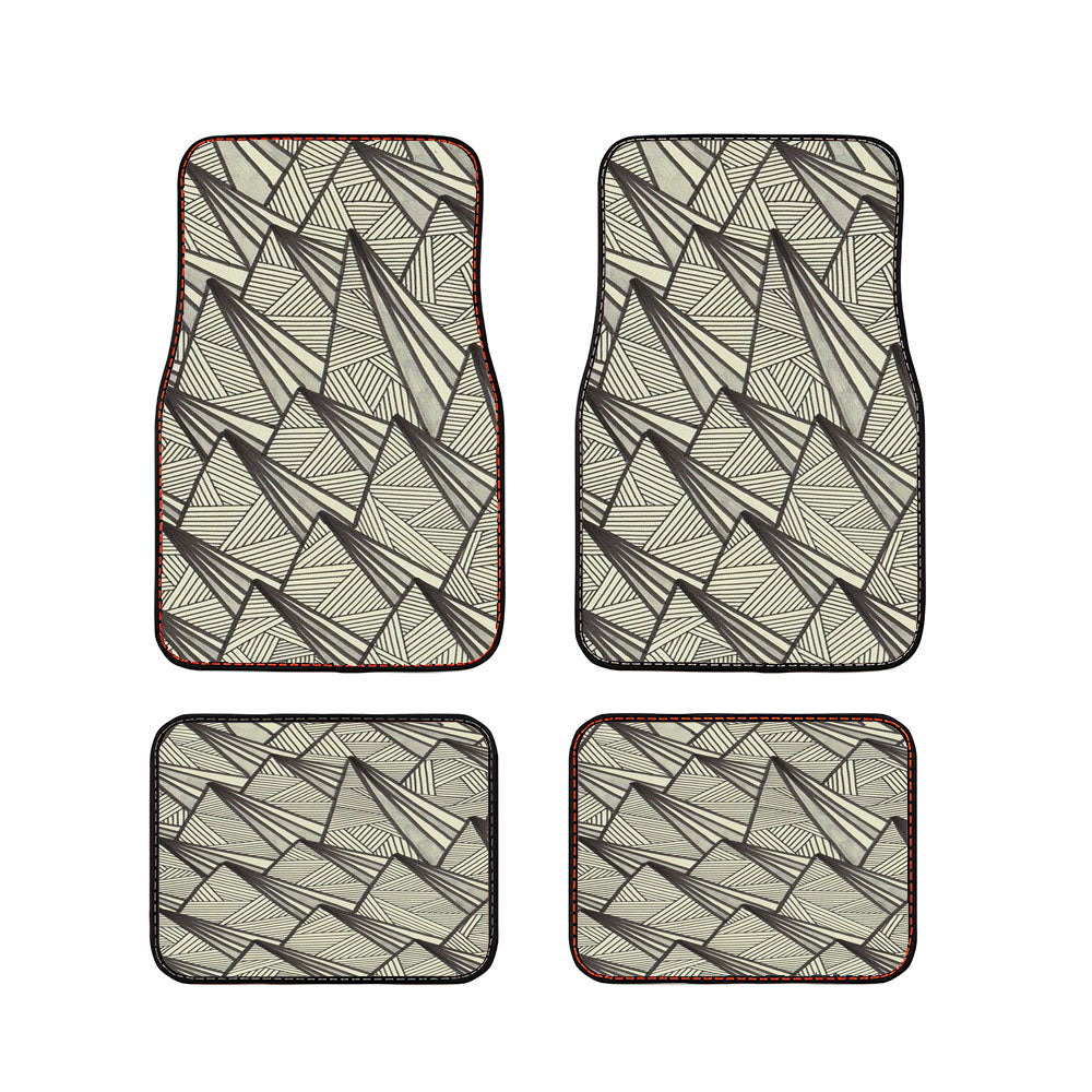Triangle Rubbic Car Floor Mats Accessories