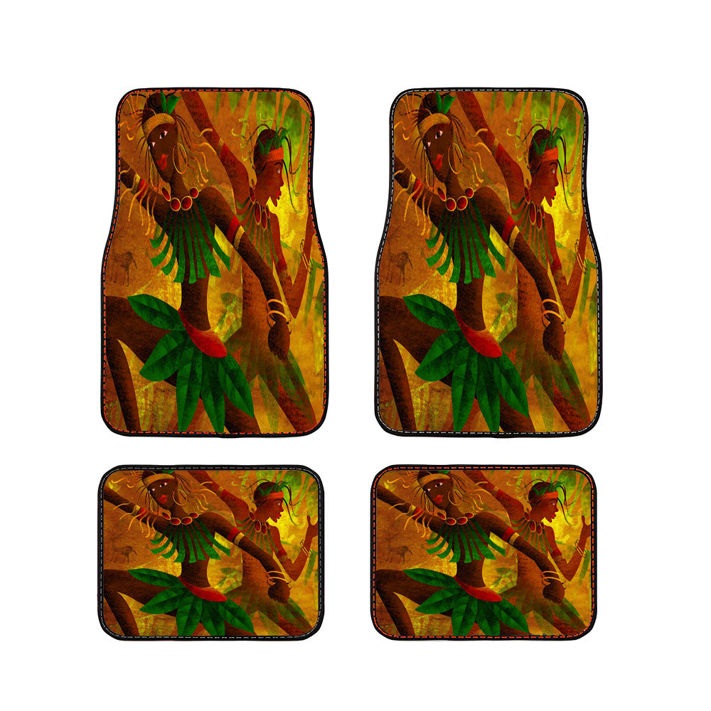 Tribal Dance Car Floor Mats Accessories