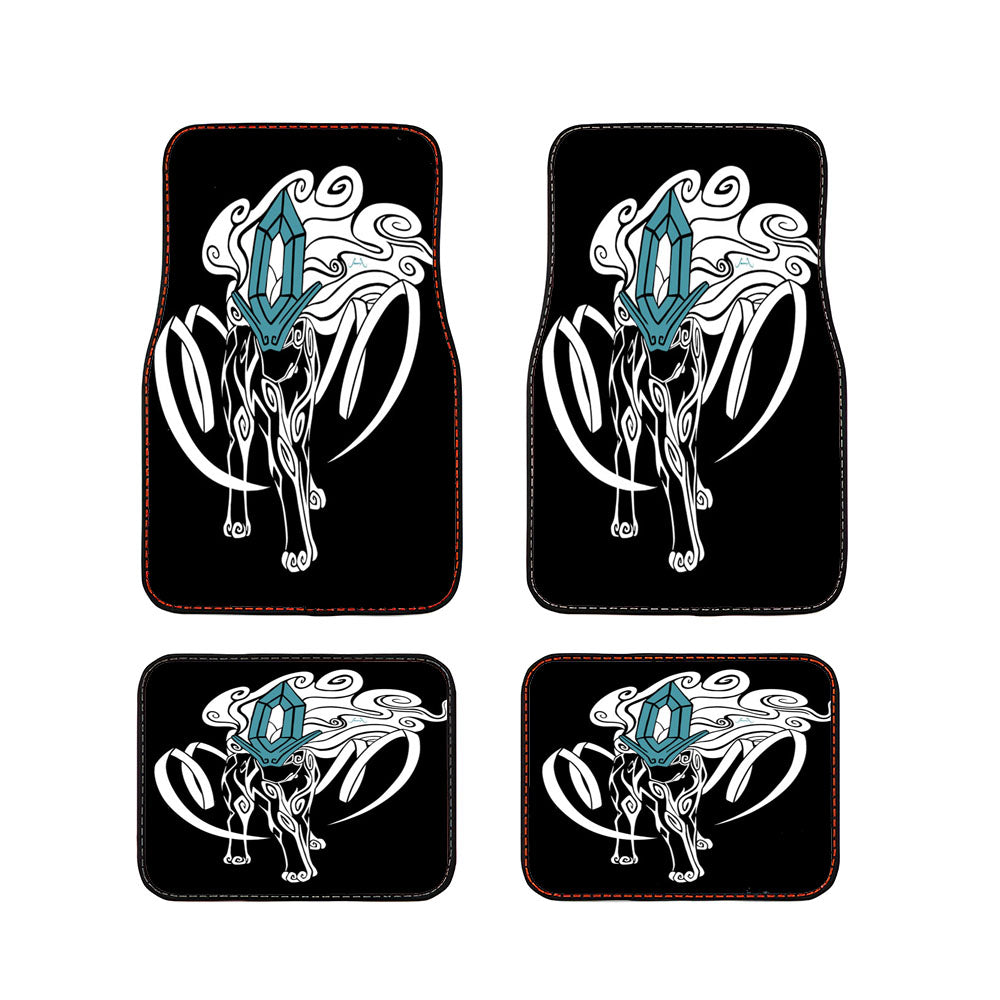 Tribal Suicune Reverse Car Floor Mats Accessories