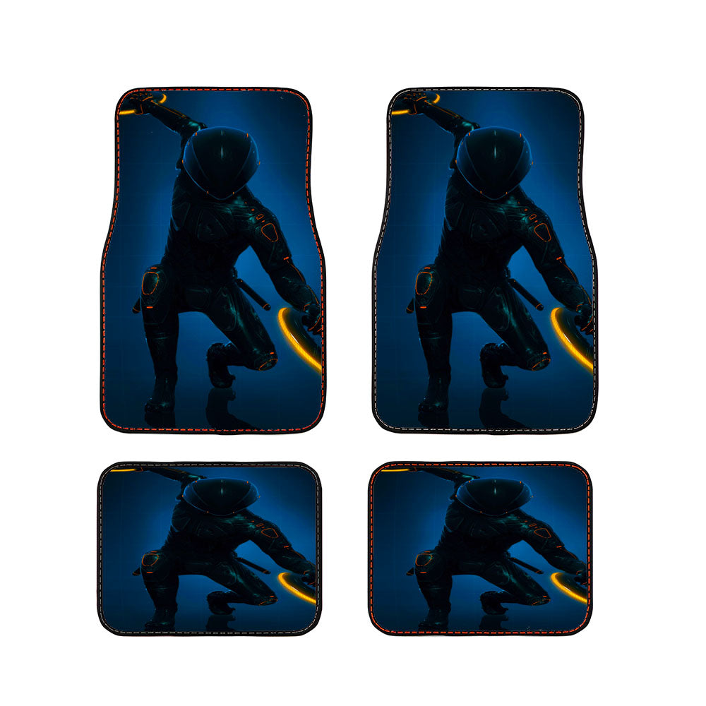 Tron Black Suit Car Floor Mats Accessories