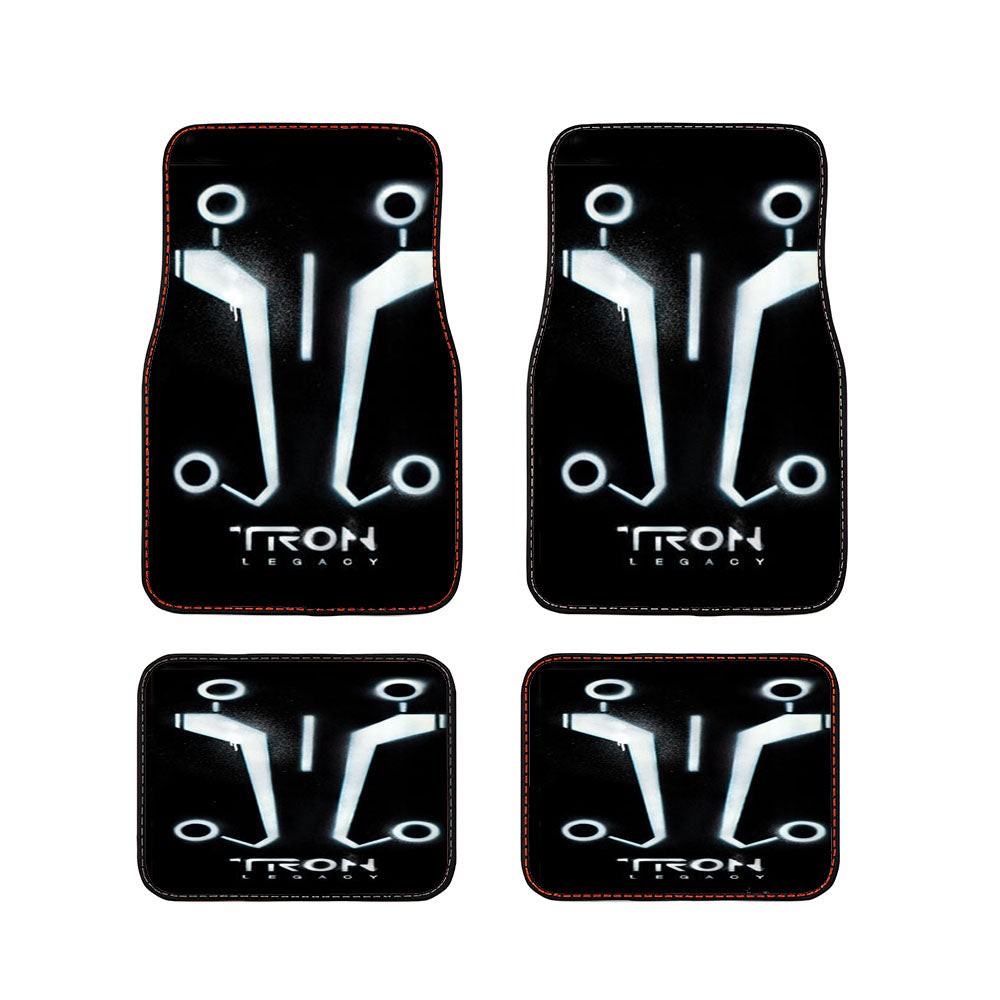 Tron Legacy Black Car Floor Mats Accessories
