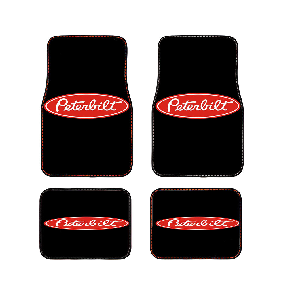 Truck, Peterbilt, Heavy Duty Logo Car Floor Mats Accessories