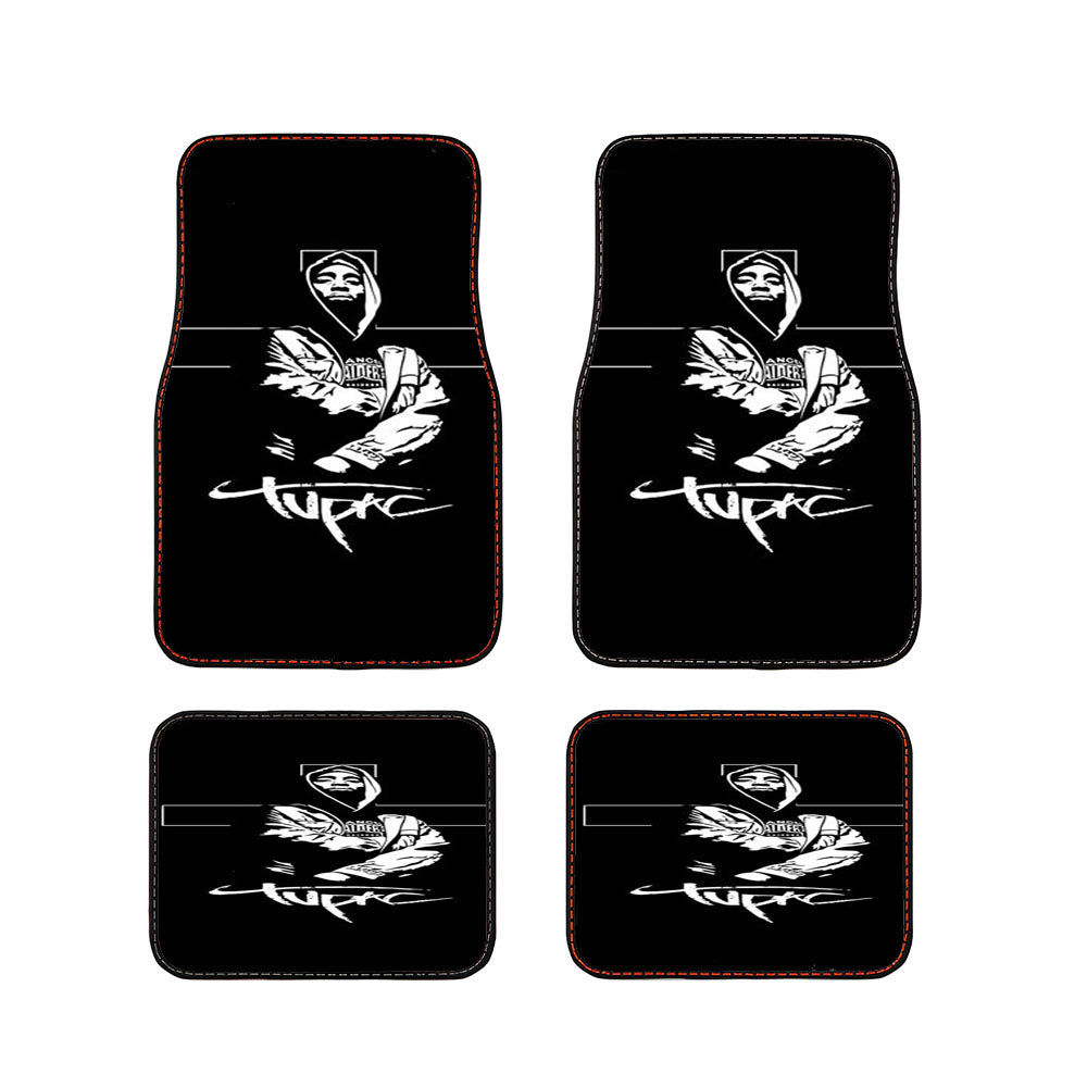 Tupac Shakur Hip Hop Car Floor Mats Accessories