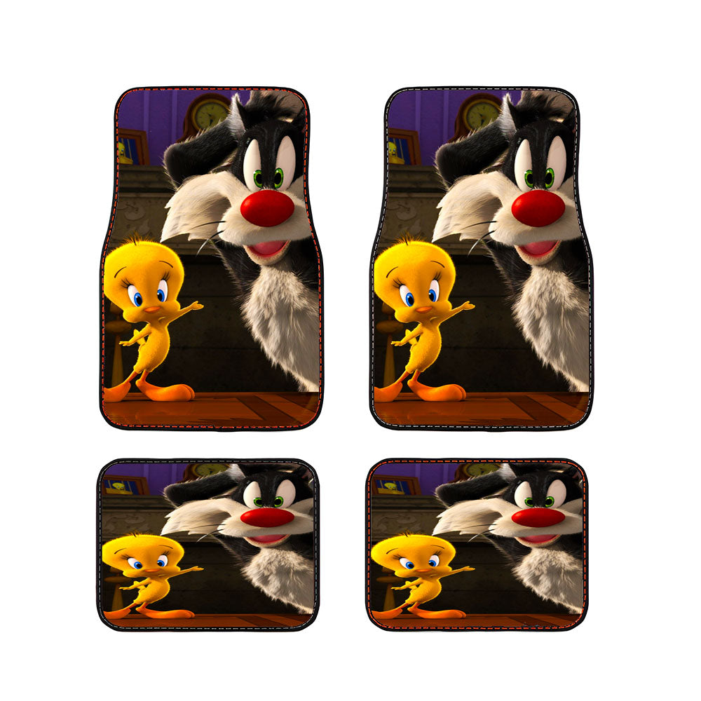 Tweety And Sylvester Car Floor Mats Accessories