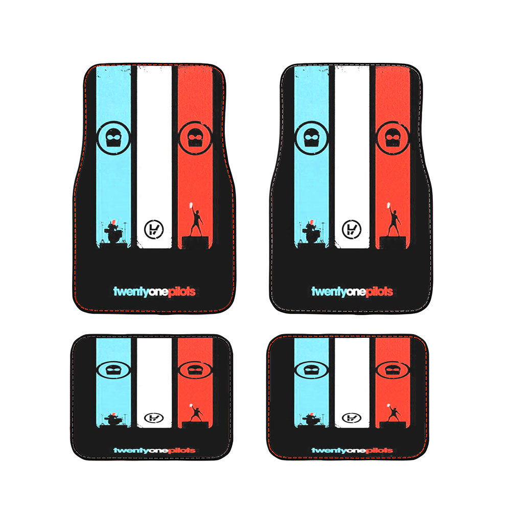Twenty One Pilot Car Floor Mats Accessories
