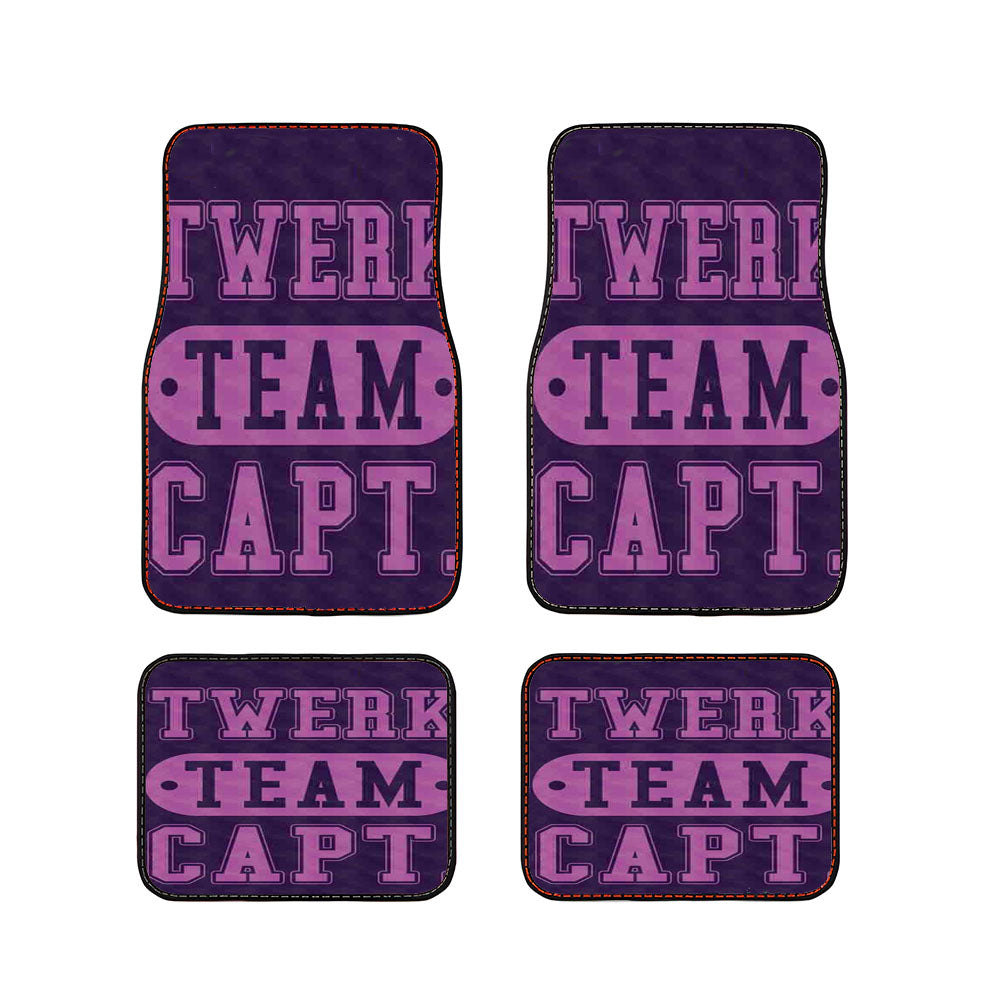 Twerk Captain Master Car Floor Mats Accessories