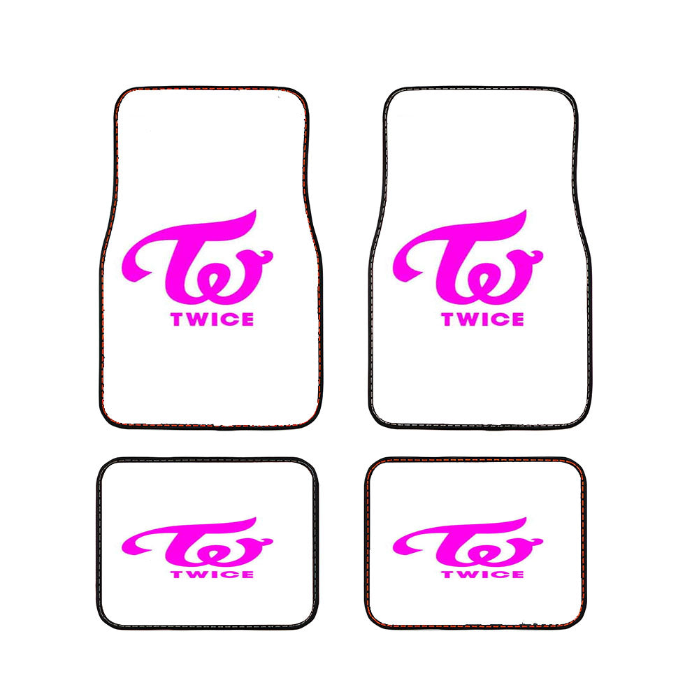 Twice Logo Car Floor Mats Accessories