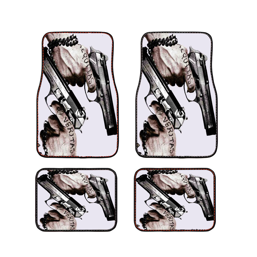 Twin Gun Car Floor Mats Accessories
