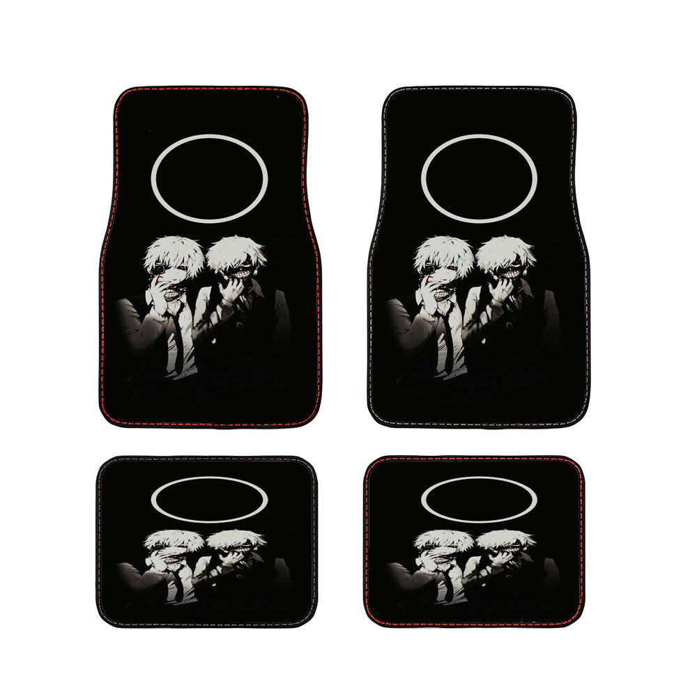 Twin Kaneki Ken Tokyo Ghoul Car Floor Mats Accessories
