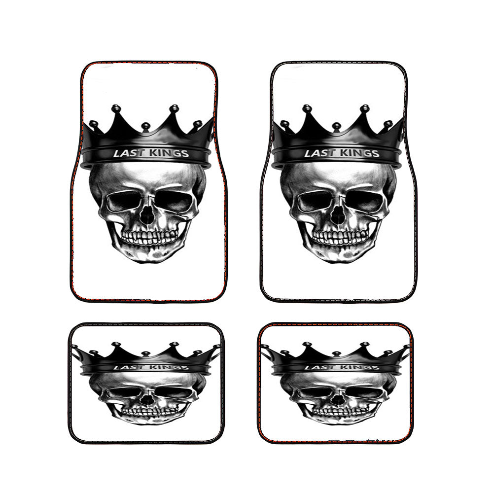 Tyga Last Kings Skull Car Floor Mats Accessories