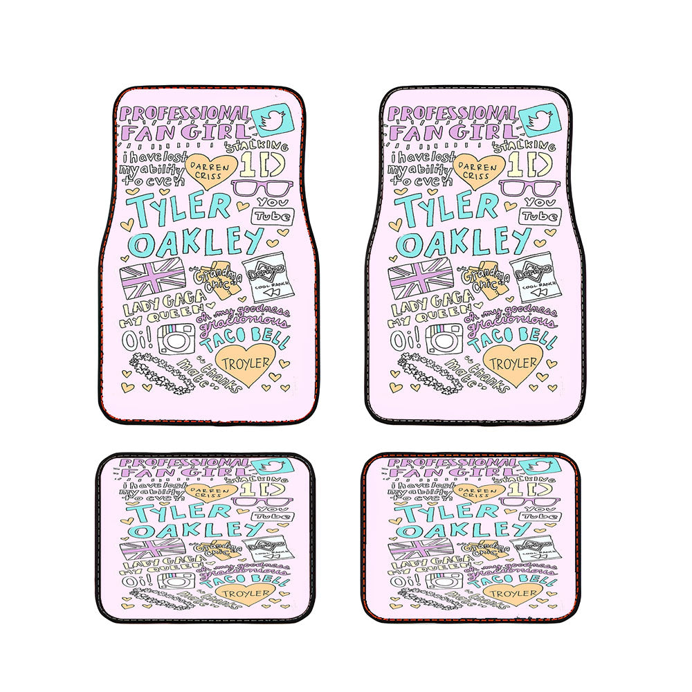 Tyler Oakley Quotes Car Floor Mats Accessories