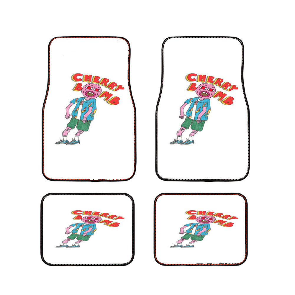 Tyler The Creator Cherry Bomb Car Floor Mats Accessories