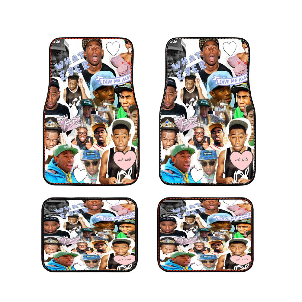 Tyler The Creator Collage Car Floor Mats Accessories