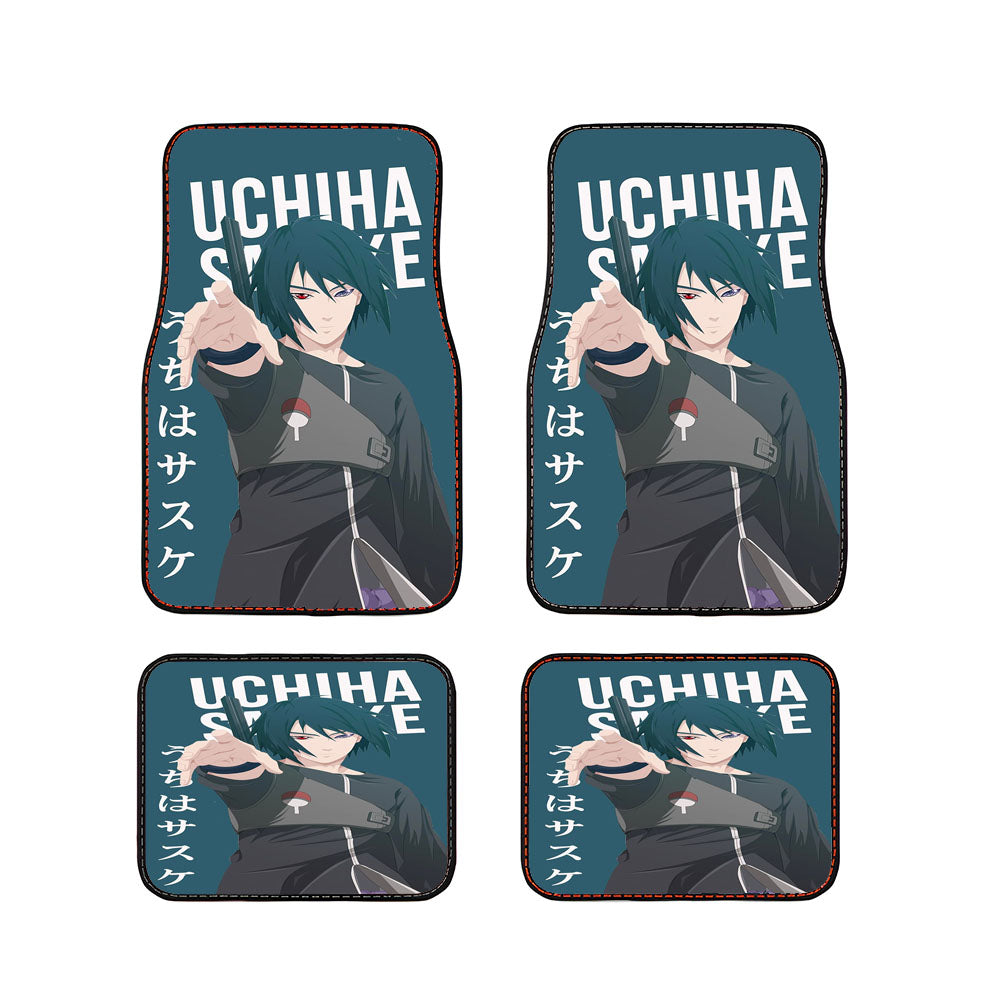 Uchiha Sasuke Anime Car Floor Mats Accessories