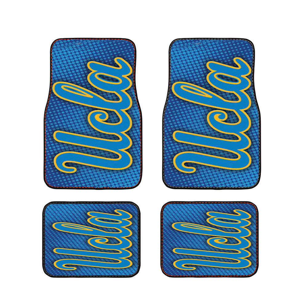 Ucla Bruins Halftone Blue Car Floor Mats Accessories