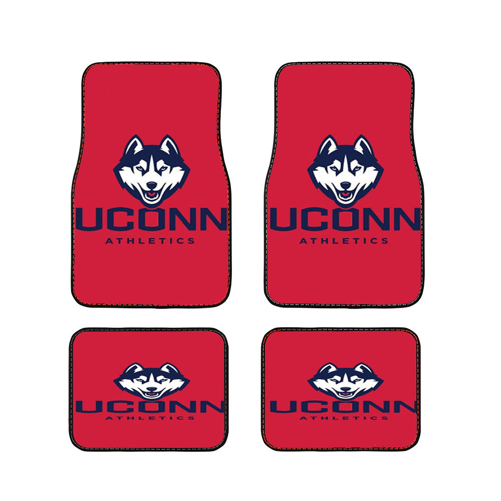 Uconn Athletics Red Car Floor Mats Accessories