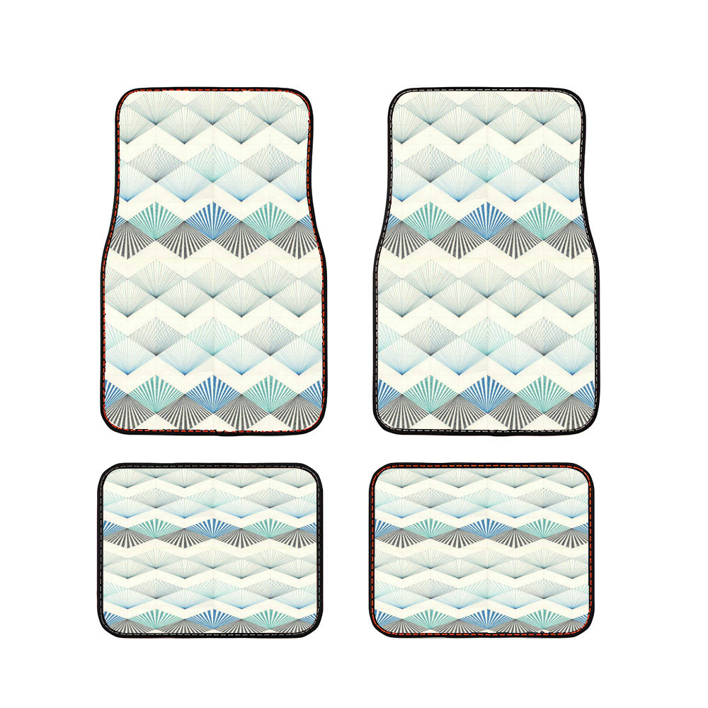 Uible Pattern Back Phone Car Floor Mats Accessories