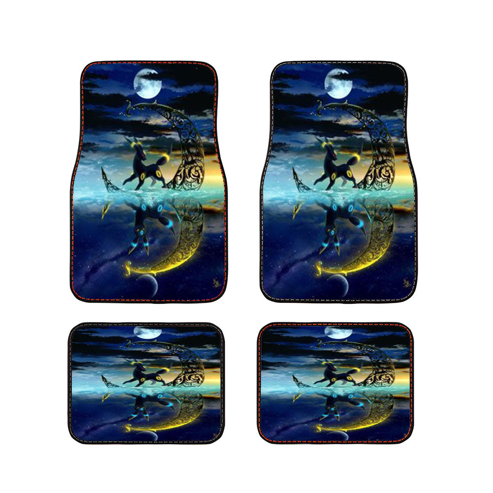 Umbreon Shiny Pokemon Car Floor Mats Accessories